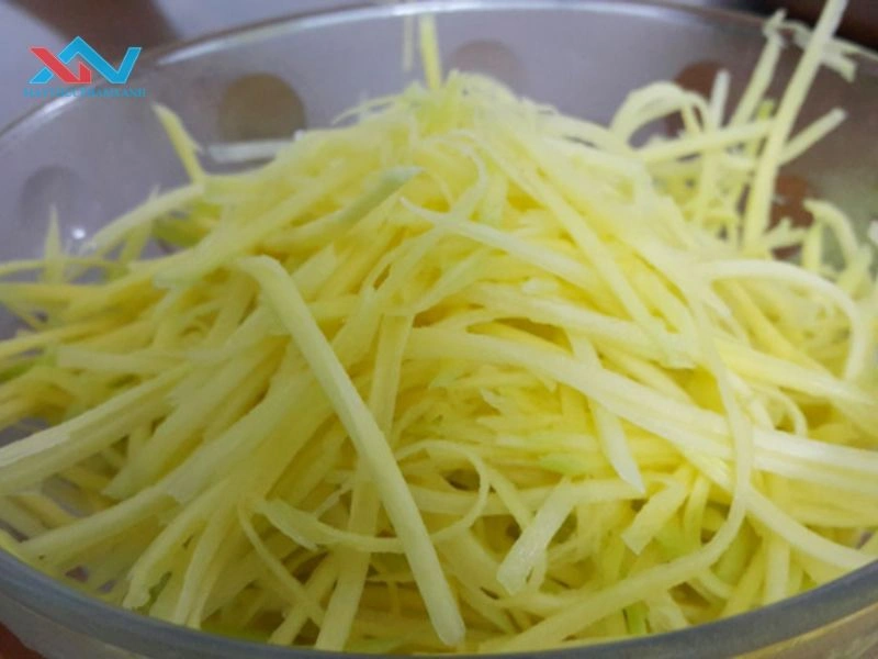 cách làm bánh tráng trộn không cần muối tôm