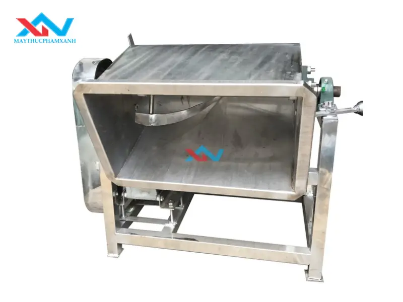 Mua máy trộn thịt nằm ngang trộn thịt gà tại Máy Thực Phẩm Xanh