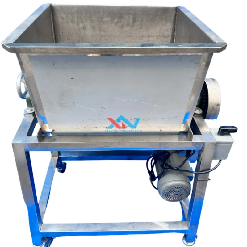 Máy Trộn Sườn Nằm Ngang 10kg - 20kg