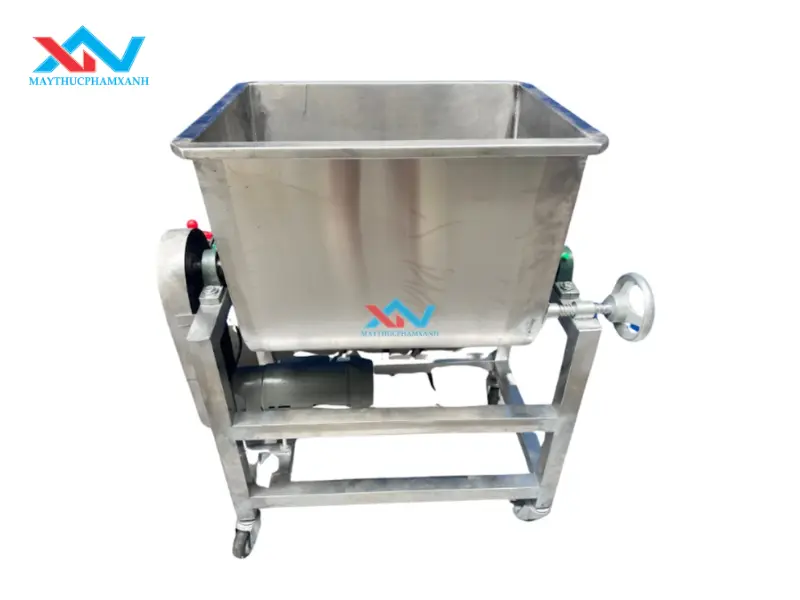 Máy trộn thịt nằm ngang 200kg