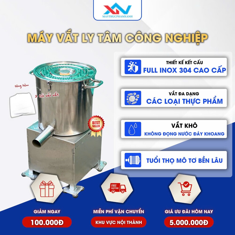 máy vắt ly tâm