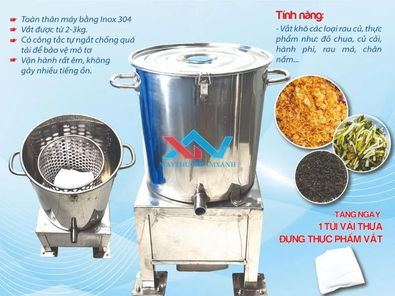 máy vắt ly tâm