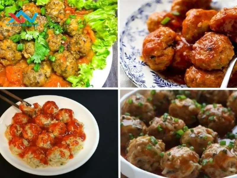 #Cách Làm Thịt Viên Sốt Cà Chua Ngon Tuyệt, Hết Sảy