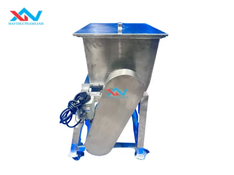Máy trộn thịt nằm ngang công nghiệp 200kg
