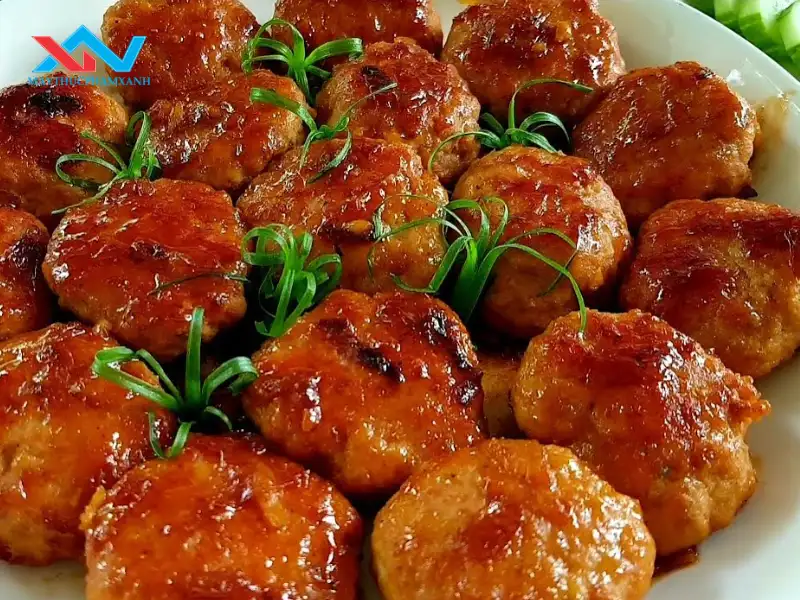 cách làm thịt gà viên