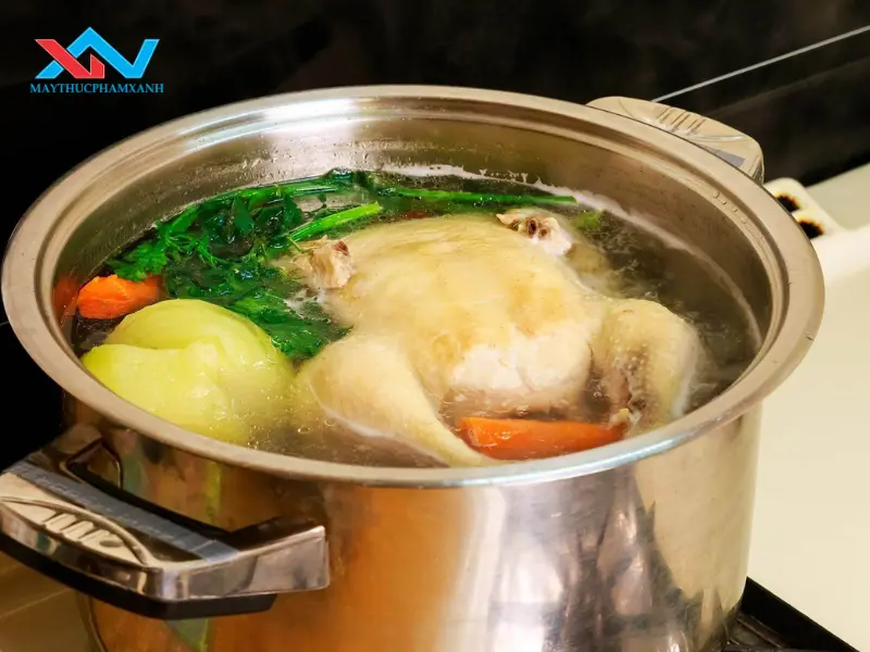 cách trộn thịt gà không bị khô